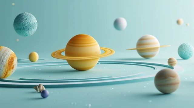 土星探索：太阳系的独特行星揭秘(图集)