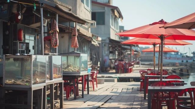 旅游来日照 放松心情 吃美味海鲜