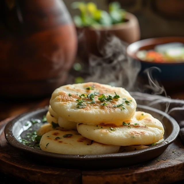 柯尔克孜族奶皮千层烤饼：传统美食的诱人制作过程