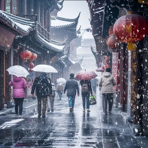 天津西青连日暴雨来袭！气温缓解，雨势分布详述（24-27号）