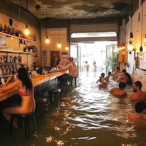 暴雨突袭，建筑工人餐馆避雨偶遇“白酒新宠”，老板一番话引热议