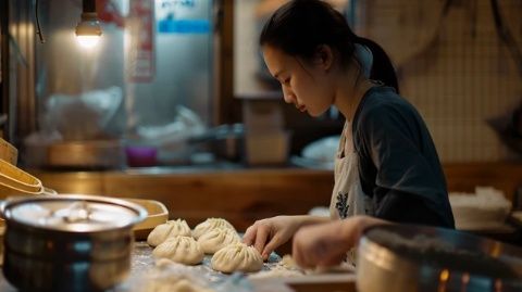 顺河街美食探秘：两家米粉店的传奇故事