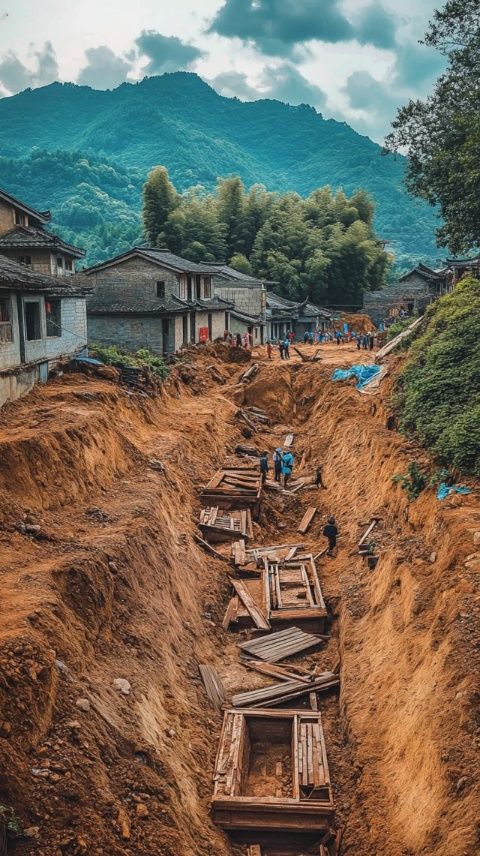 探秘陕西三原柏社村地坑窑：地下四合院的建筑奇迹与美食之旅