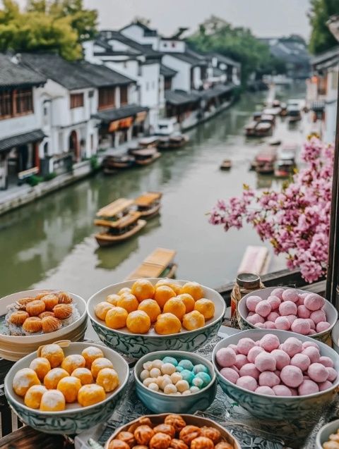 深圳是一个汇聚了各地美食的城市，以下是一些当地传统小吃推荐