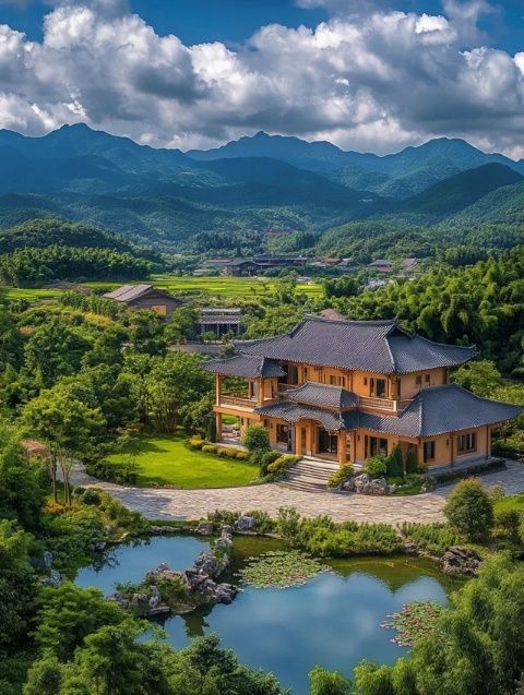 藏在广西百色深山里的豪华酒店，是当地野趣度假天花板