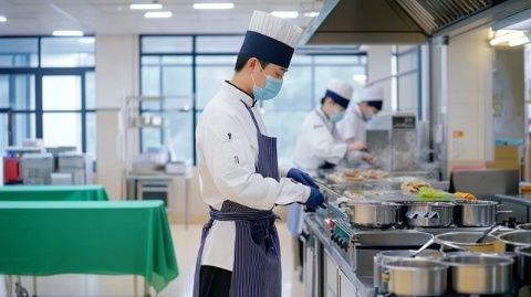 江苏海洋大学美食魅力无边，职大食堂镜头下大饱眼福