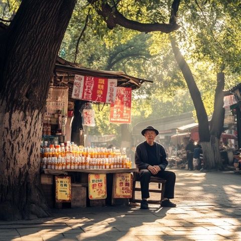 昆明小吃:官渡粑粑