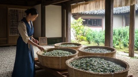 在老宅享美食的徽州民间味道