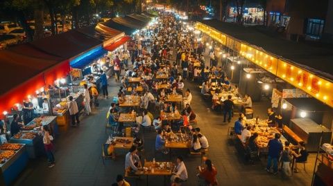 地摊经济来了大学路上海久违的烟火气要回来了