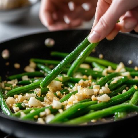 家常红烧豆角，色香味俱全