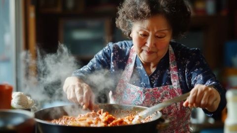 平城村美食传奇：热情张大姐的鸡蛋米粉汤暖心之旅