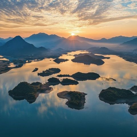 宿城山水如画：雨后更显生机，湖光山色令人陶醉