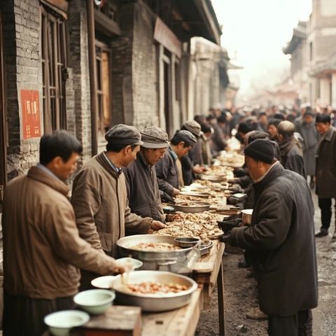 献县有个特色小吃，50年老店，一天卖出上千碗，上桌就被抢光