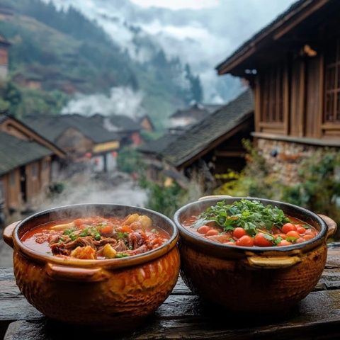 贵州美食之旅：豆米火锅与糯米饭的家乡召唤