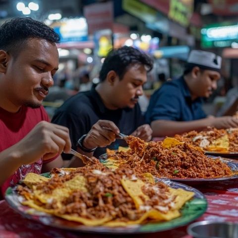 探寻登嘉楼唐人街：美食云集，味蕾盛宴尽在其中