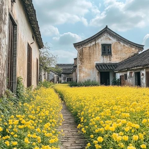 龙海探秘：东美古村的魅力之旅——骑楼建筑与传统美食的文化交融