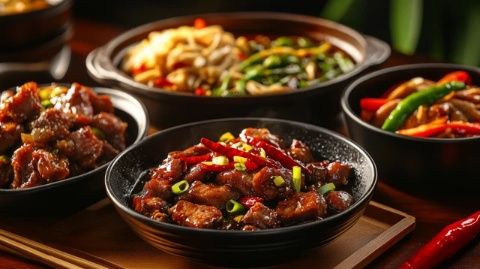 贵州安顺美食之旅：旧州鸡辣子、安顺裹卷等美味