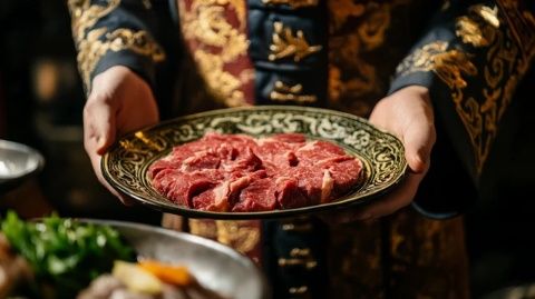 山西晋城特色美食：独家秘制大米过油肉，传承地方风味