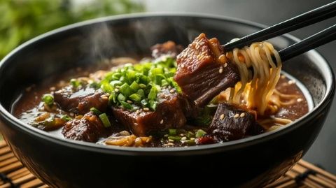 阳谷县特色美食：肉盒、蒸碗与琉璃丸子不可错过