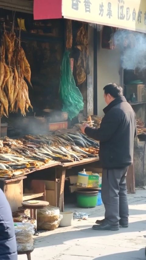 扬州东关街、青岛台东步街与其他美食街的共同点是聚集了众多小吃店铺，形成一条风味街。