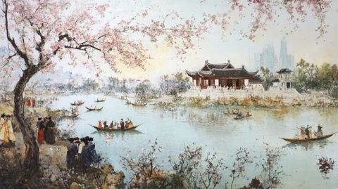 陈德鸿山水画精品全国巡展：岭南画派的艺术魅力