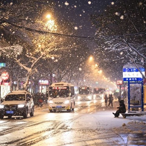 沈阳：雪后的盛京城，银装素裹之美