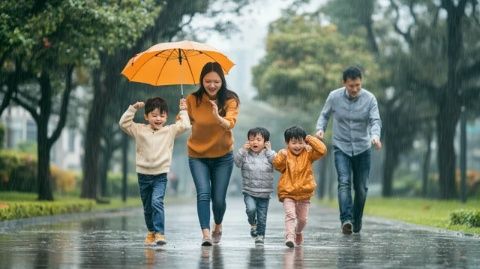 告别连绵阴雨迎接高温天气外出游玩谨防中暑