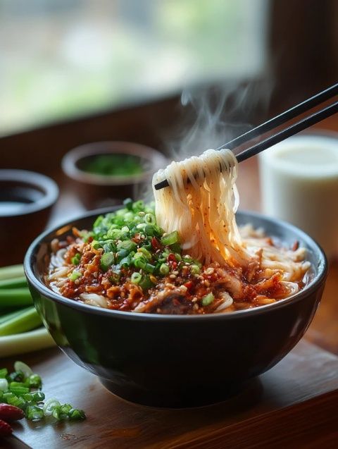 陕西特色美食：南七饸饹，媲美洛川菜拌面