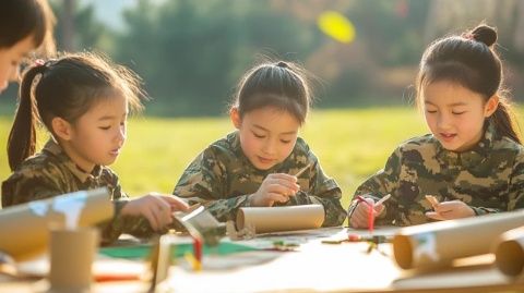 安徽幼儿园为庆六一举办大型吃席活动