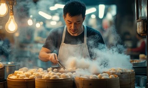 贵州盘州特色小吃：酱汁拌面（燃面）的魅力之旅