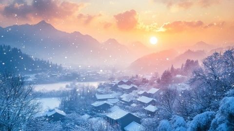 毕棚沟,给你一个冰雪王国­四川阿坝州的毕棚沟是川西绝美雪山四姑娘山的一部分