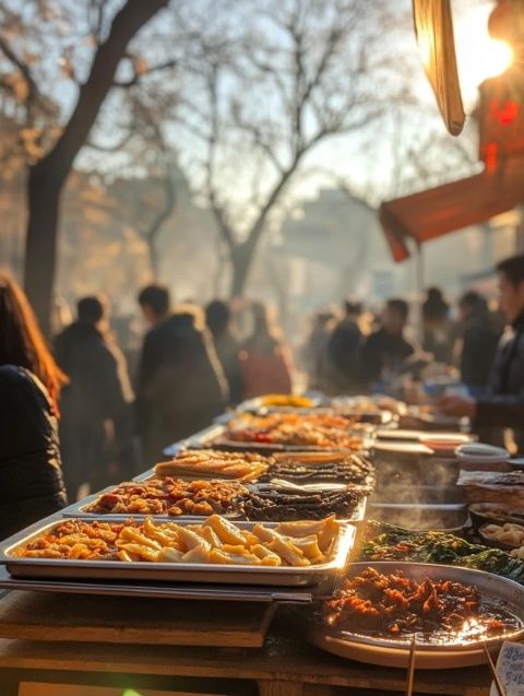 元旦团圆：品尝祥顺园东北火盆美食，温暖冬日时光