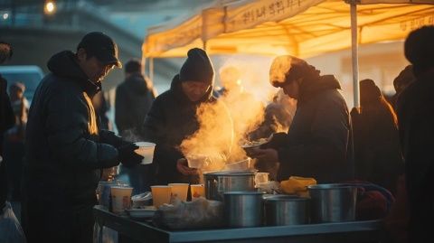 呼和浩特举行冬至美食节：品味烧麦讲述青城故事