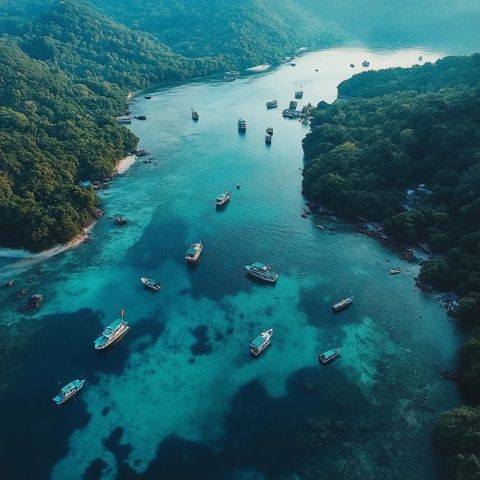 探索陵水清水湾：旺角美食城之旅 - 海滨小憩与地道风味体验
