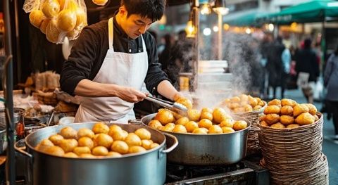 杭州必去的十大小吃街，河坊街吴山夜市人气高