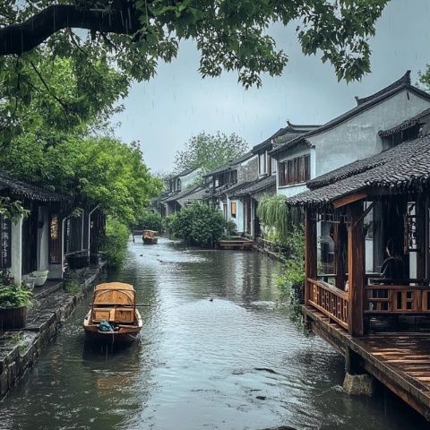 在芦茨村我们边走边看边拍，不知不觉就走到了沿河街道的尽头，一路都是饭店