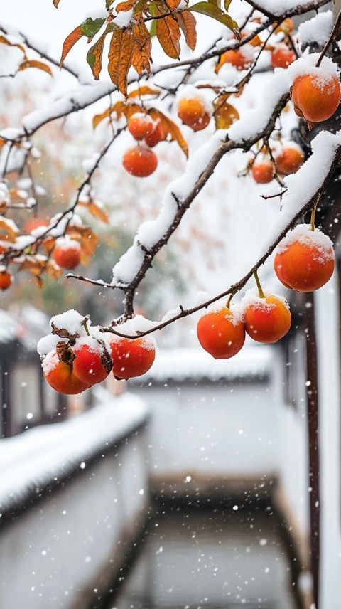 漳县第一场雪来临；冬日的序曲，带来的温馨和乐趣