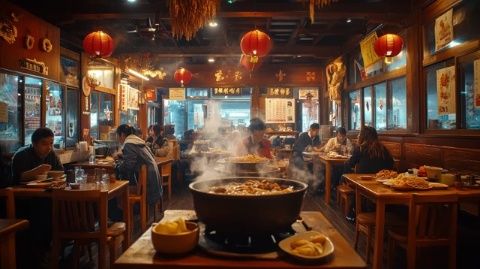 台湾三峡怀旧风情餐厅东道饮食亭：复古美食唤醒童年回忆