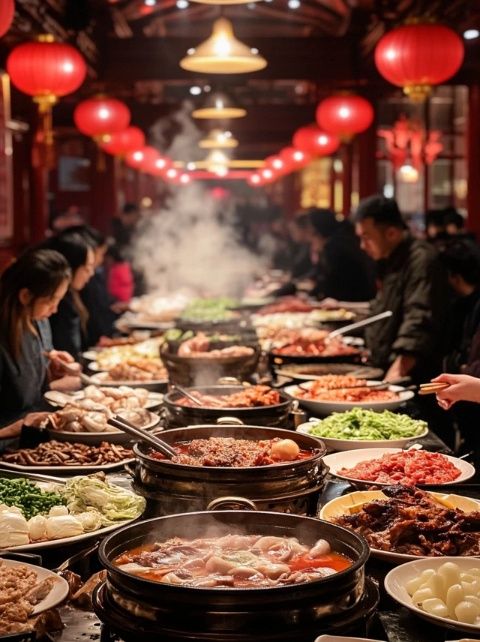 泉州特色面线糊早餐，探访蟳埔簪花民俗村与海天佛国珞珈寺