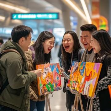 韩国游客来中国旅游，没想到洗浴中心还能吃自助餐，直接跳过洗澡环节，先开吃喝