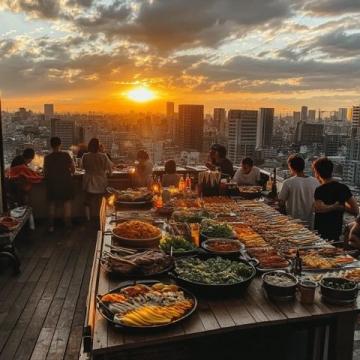 大阪必游！Harukas300高空展望台：360°全景赏遍关西美景，美食盛宴等你来享！