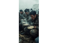 女子去陕西吃酒席，感叹真佩服陕西人，外面下暴雪零下3度，还是坚持8个凉