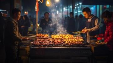 中国东北宝地的魅力：探索齐齐哈尔烤肉的风味与文化